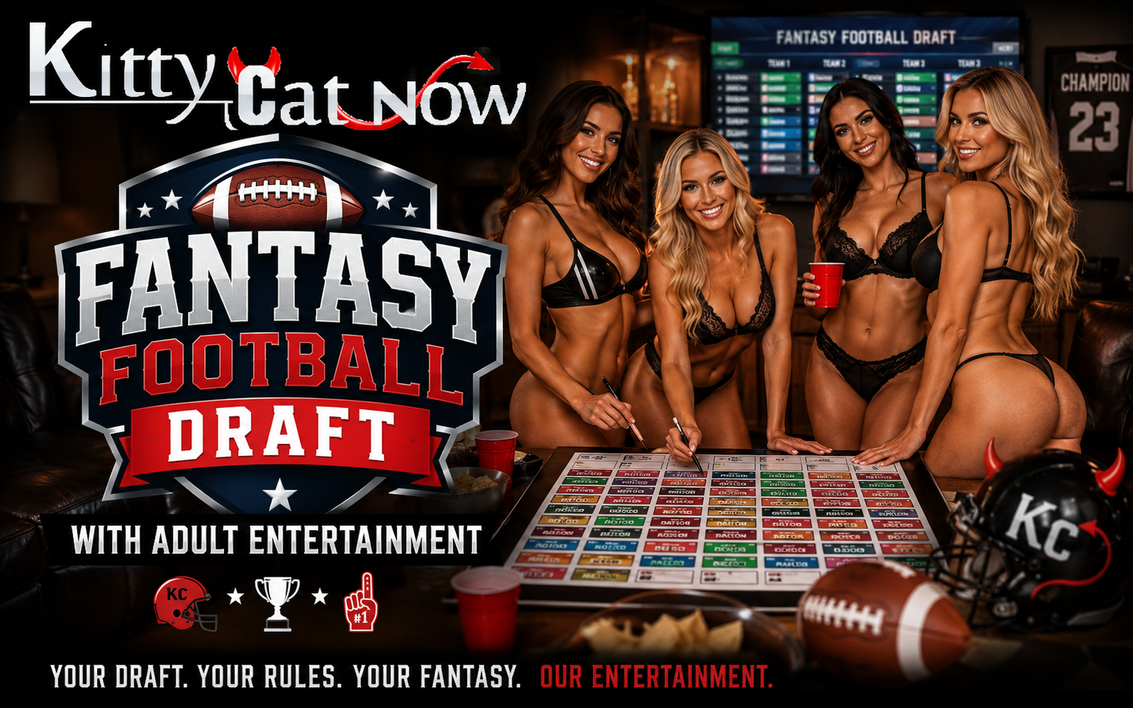 Fantasy Football Strippers-Kitty Cat Scottsdale Fantasy Football Strippers-Kitty Cat Scottsdale